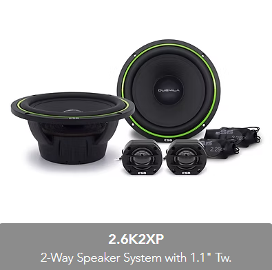 ESB AUDIO 2.6K2XP – test dwudrożnego zestawu głośnikowego 165 mm ESB AUDIO 2.6K2XP zestaw głośnikowy