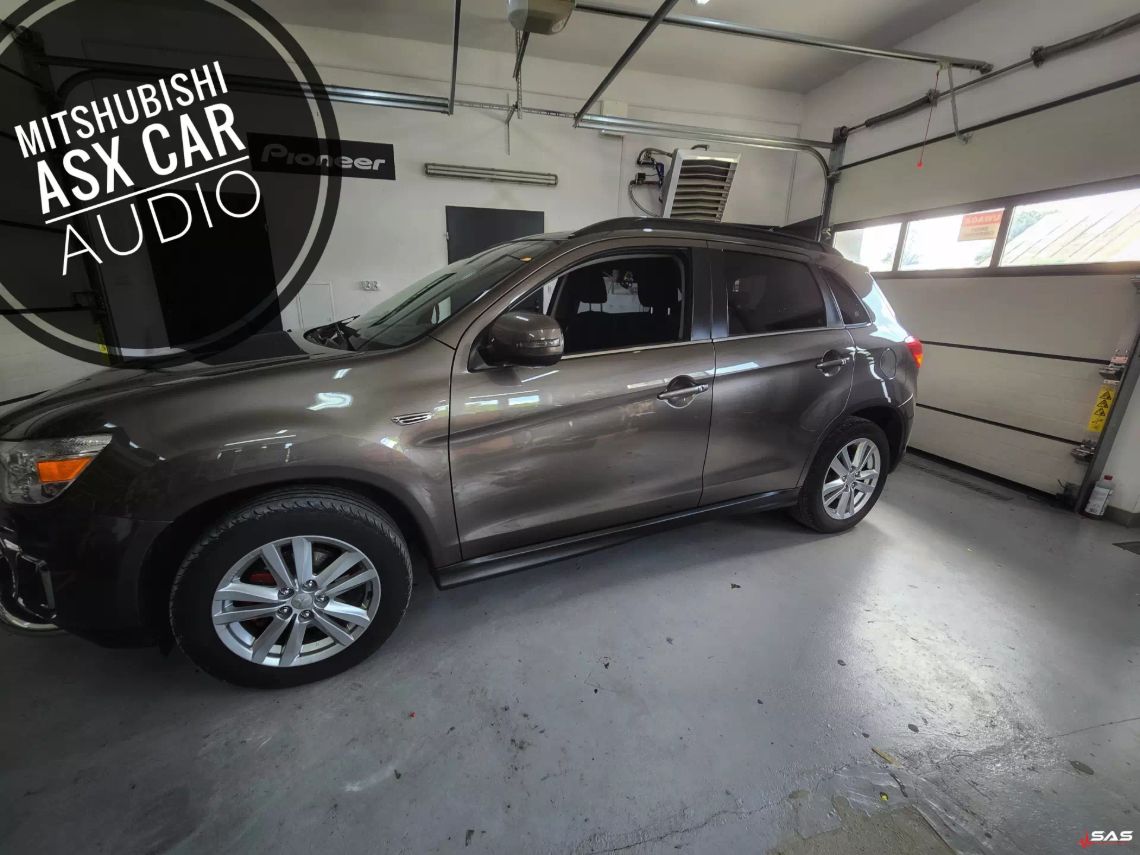 Mitsubishi ASX – instalacja car audio z subwooferem ESB AUDIO 3.10D4