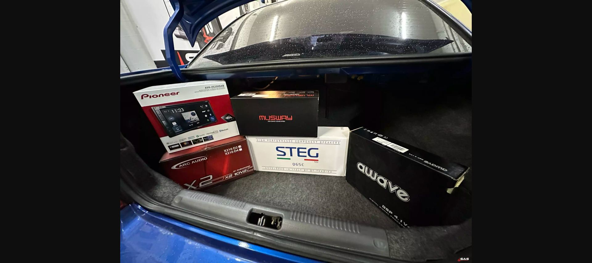 Subaru Impreza STI – instalacja z AWAVE DSP 4.1v4
