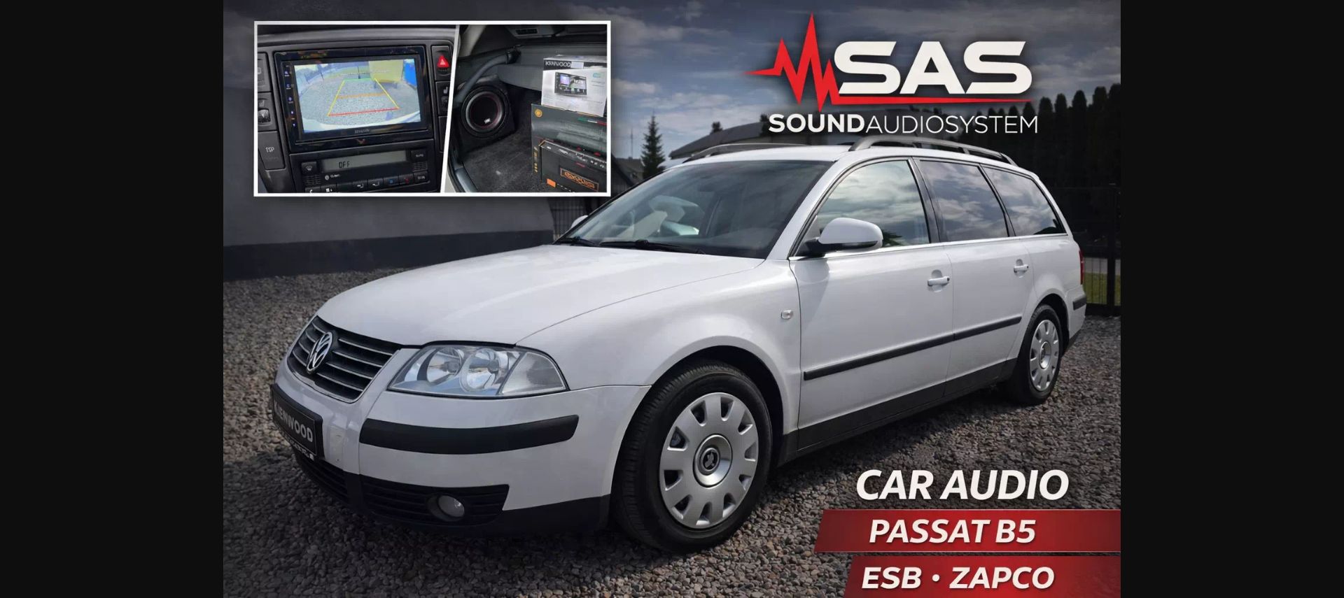 Volkswagen Passat B5 z ESB AUDIO 1.6K2X