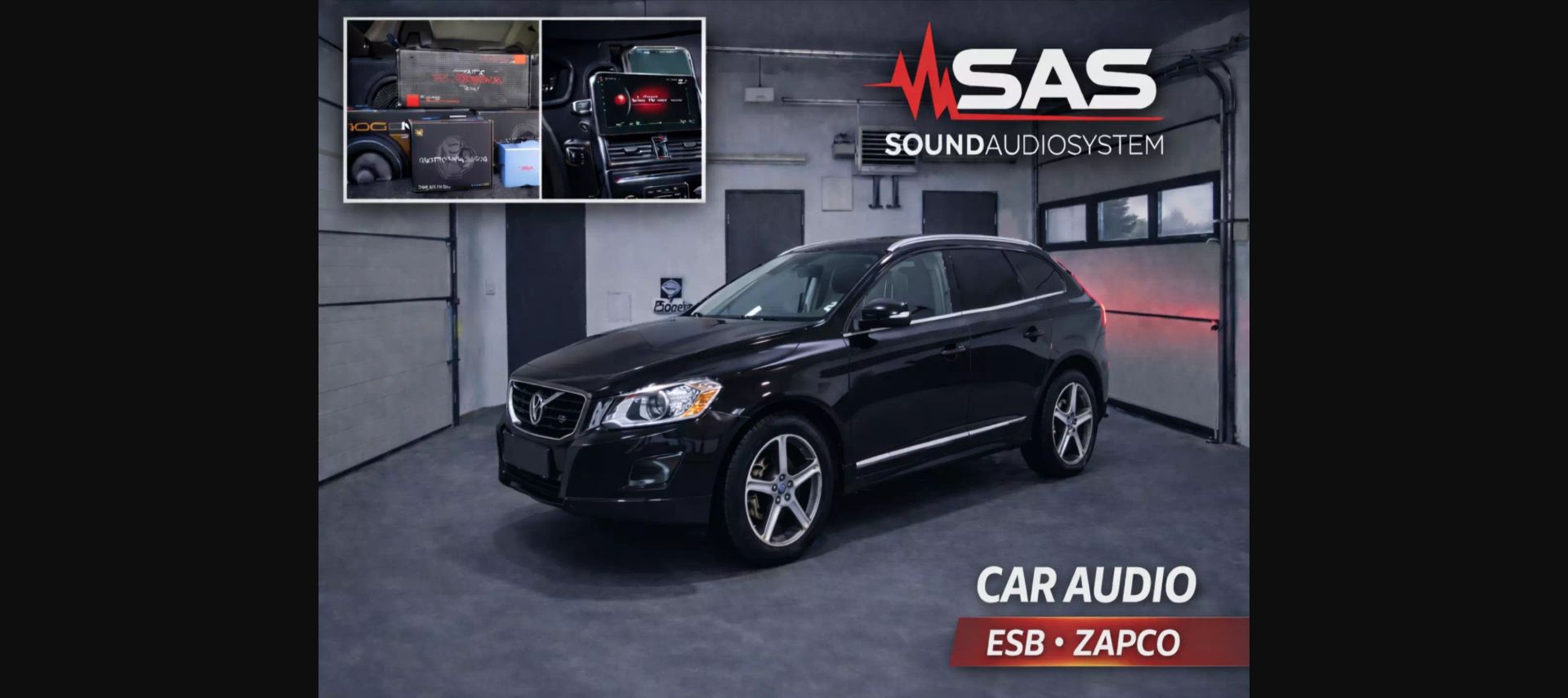 Volvo XC60 – instalacja z ESB AUDIO 4.28