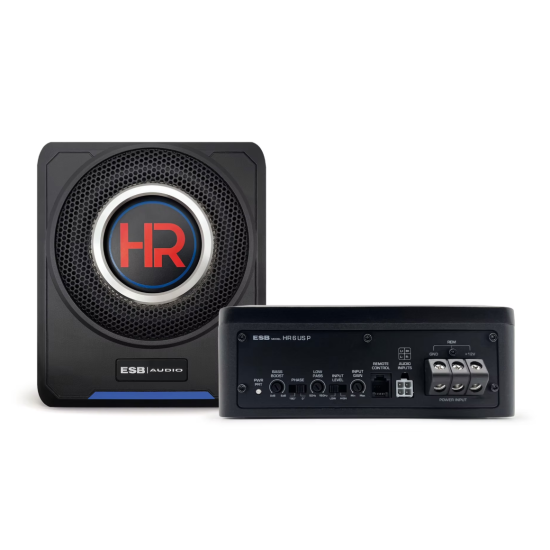 ESB AUDIO HR 6 US P – test aktywnego subwoofera 6,5 cala pod siedzenie ESB AUDIO HR 6 US P – aktywny subwoofer pod siedzenie