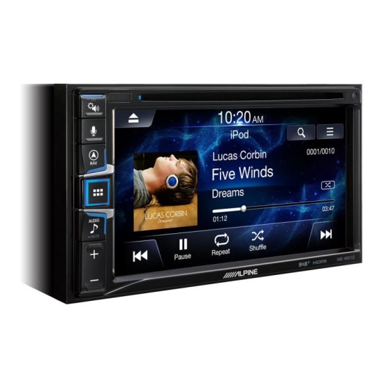 Alpine INE-W611D – test stacji 2DIN z nawigacją Alpine INE-W611D – zdjęcie produktu