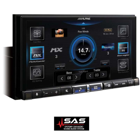 Alpine iLX-705D – test stacji multimedialnej 2DIN Alpine iLX-705D – zdjęcie produktu