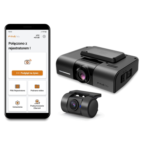 FineVu GX400 – test kamery QHD z trybem parkingowym FineVu GX400 – zdjęcie produktu