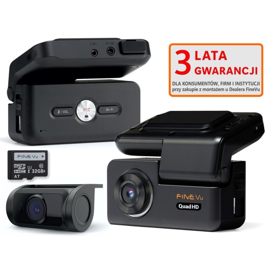 FineVu GX-300 – test dyskretnego wideorejestratora QHD FineVu GX-300 – zdjęcie produktu