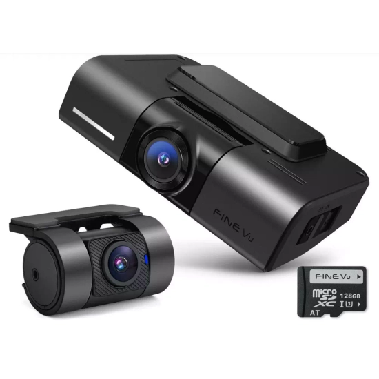 FineVu GX-1000 – test wideorejestratora QHD przód i tył FineVu GX-1000 – zdjęcie produktu
