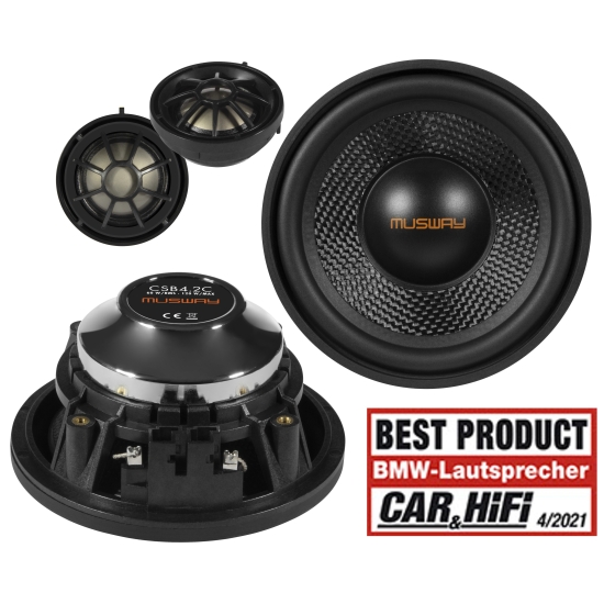 Musway CSB4.2C – test zestawu głośnikowego do BMW Musway CSB4.2C – zdjęcie produktu